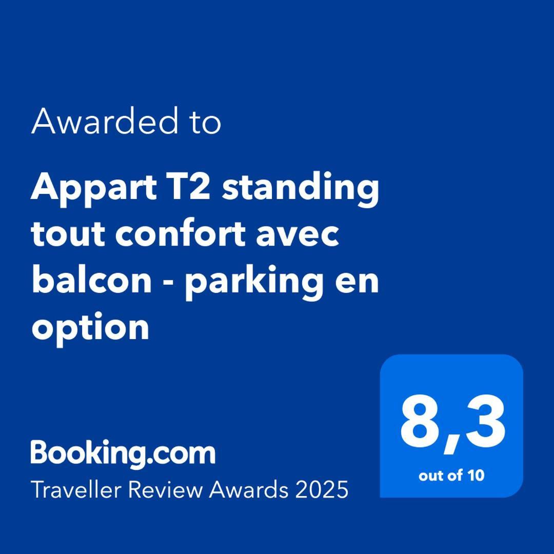 Appart T2 Standing Tout Confort Avec Balcon - Parking En Option Lyon Bagian luar foto
